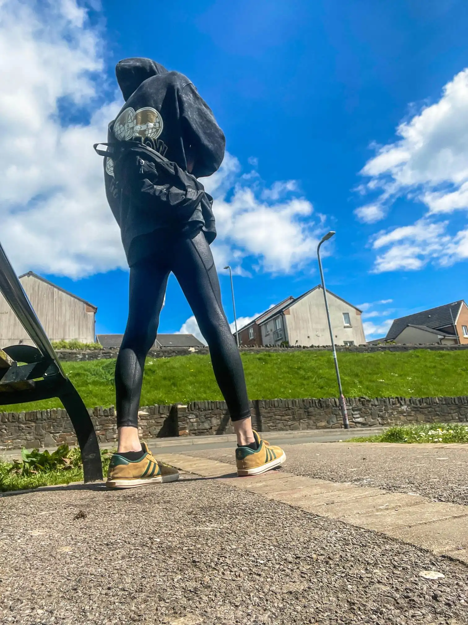 Spring Outfit for Men: Leggings and Long Top