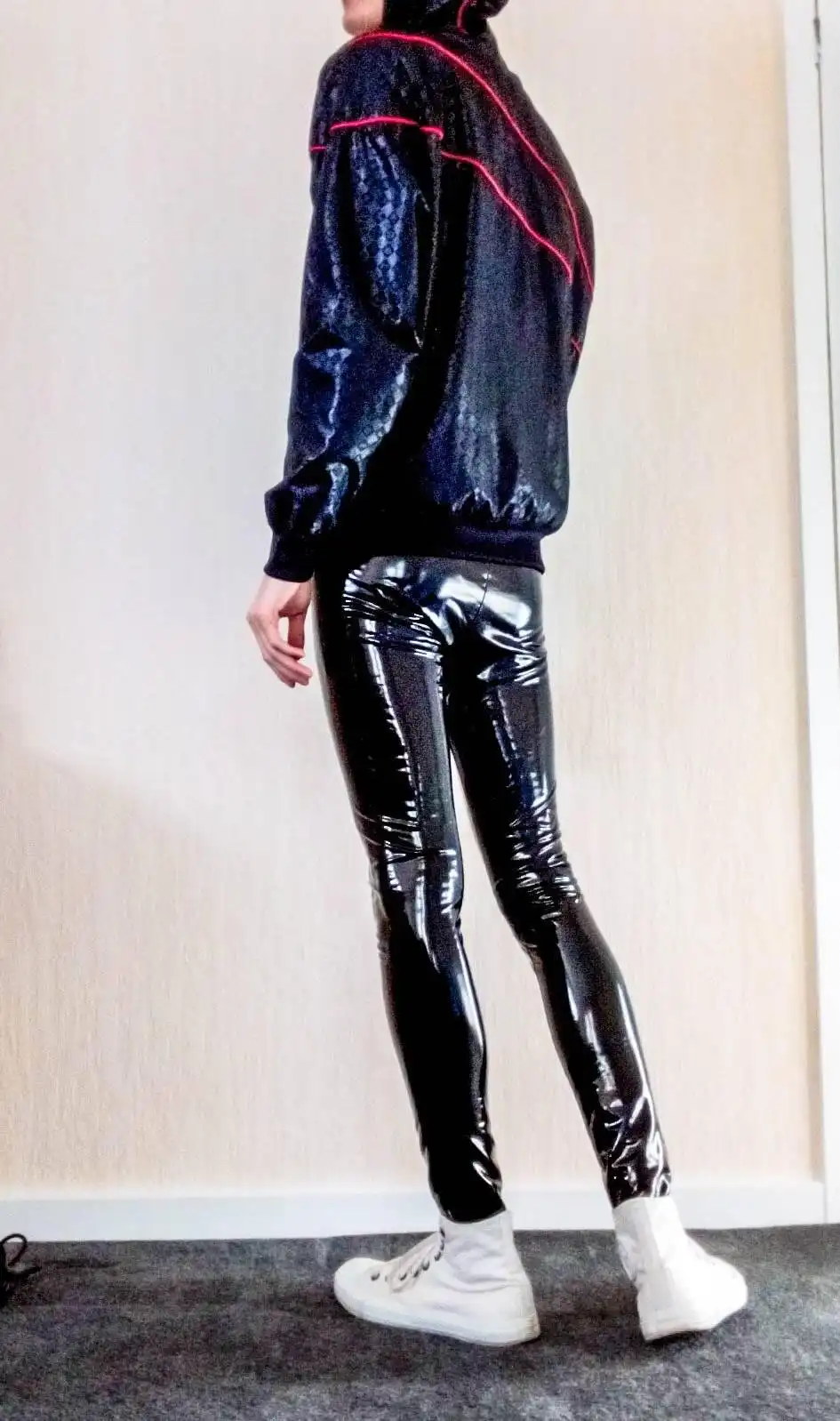 Check Out These Amazing Vinyl Pants