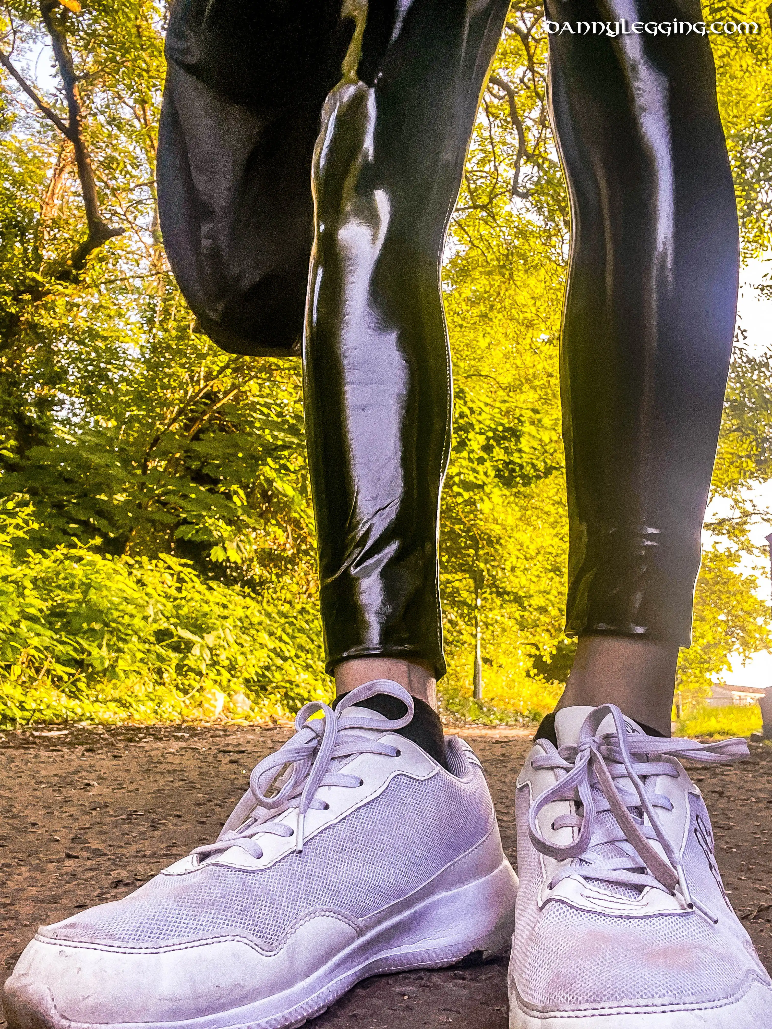 Let's Try On a Crop Hooded Top and Faux Leather Leggings